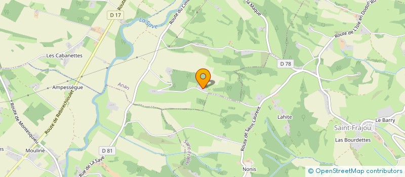 localisation de l'entreprise SCI AB - 11 BIS RUE DE JOINVILLE  ANAN