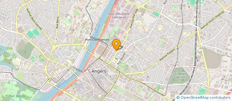 localisation de l'entreprise SCI AB à ANGERS