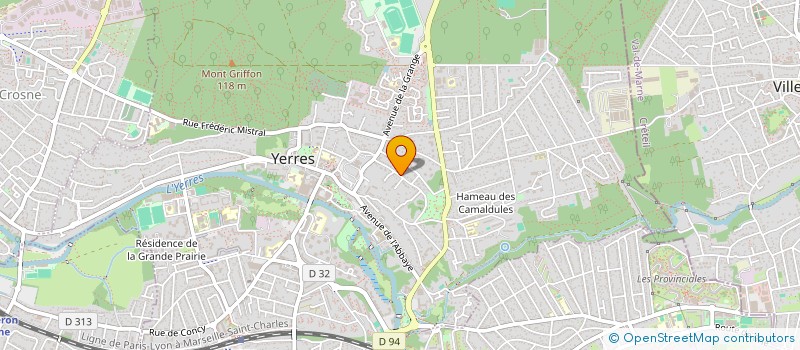 localisation de l'entreprise SCI AB  YERRES