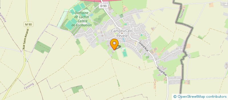 localisation de l'entreprise SCI AB CAHUETE à CAMPHIN-EN-PEVELE