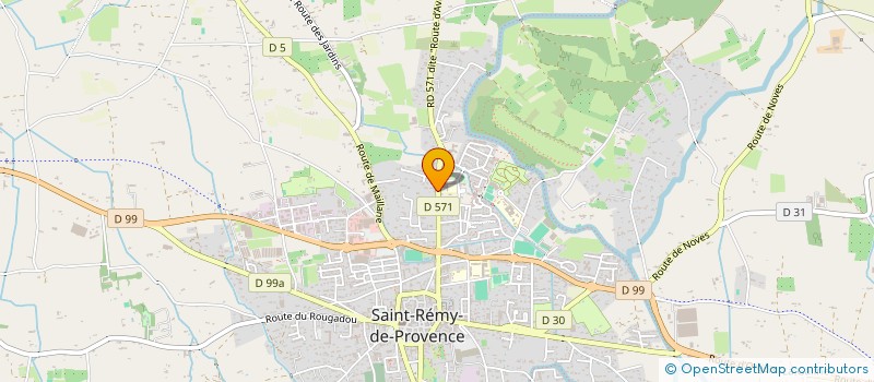 localisation de l'entreprise SCI AB CHATEAU  SAINT-REMY-DE-PROVENCE