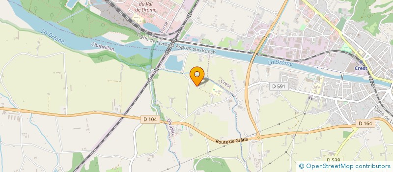 localisation de l'entreprise SCI AB DU DONJON  DIVAJEU