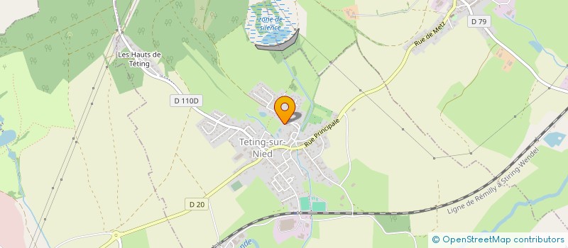 localisation de l'entreprise SCI AB IMMO  LAUDREFANG