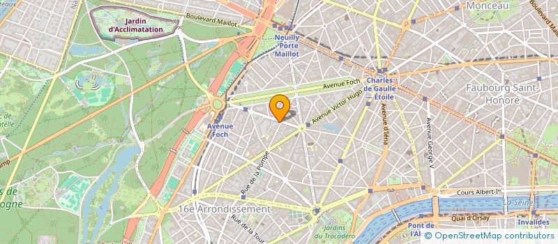 localisation de l'entreprise SCI AB IMMOBILIER 003  PARIS