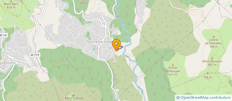 localisation de l'entreprise SCI AB LES TERRASSES DE CIMIEZ  TOURRETTE-LEVENS