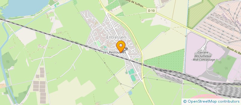 localisation de l'entreprise SCI AB PATRIMOINE  ISTRES