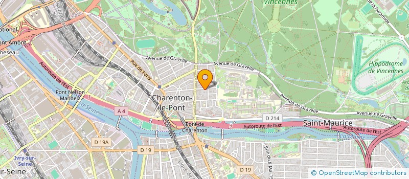 localisation de l'entreprise SCI AB2000 à SAINT-MAURICE