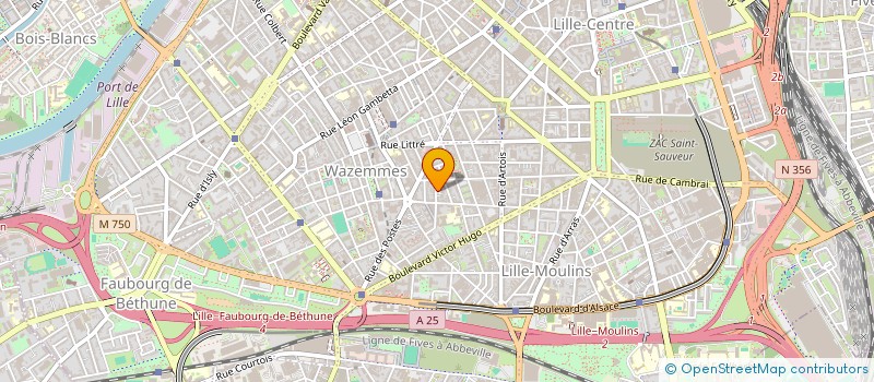 localisation de l'entreprise SCI AB2C à LILLE