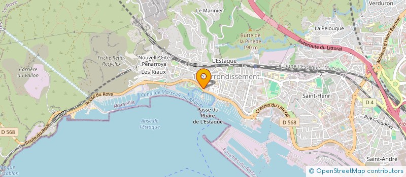 localisation de l'entreprise SCI AB2M à MARSEILLE