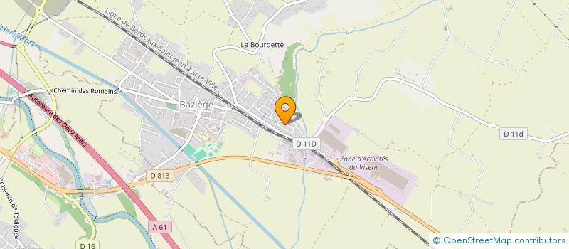 localisation de l'entreprise SCI AB5L  ESPANES