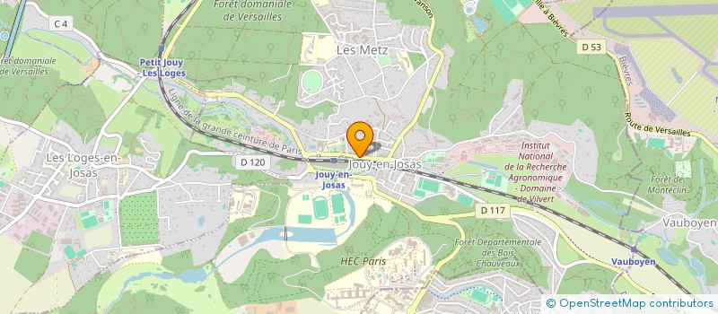 localisation de l'entreprise SCI ABA  PLAISIR