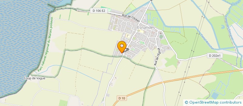 localisation de l'entreprise SCI ABABAS  RIVEDOUX-PLAGE