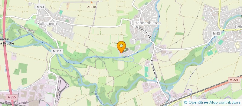 localisation de l'entreprise SCI ABAK  HANGENBIETEN