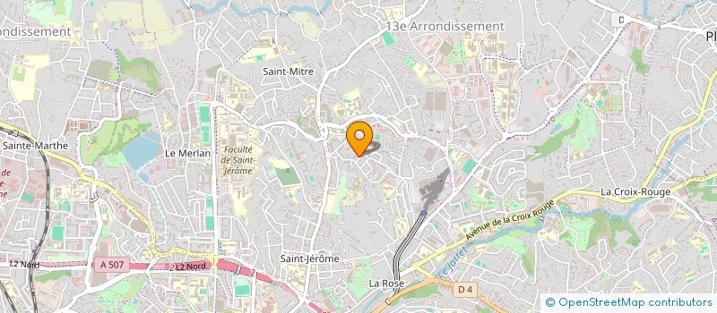localisation de l'entreprise SCI ABAKA à MARSEILLE