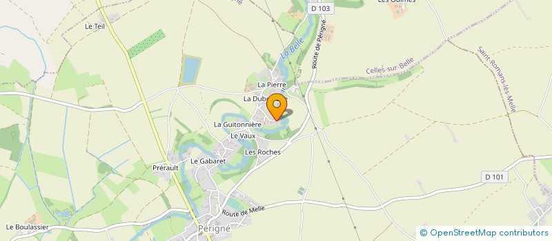 localisation de l'entreprise SCI ABALY IMMOBILIER  PERIGNE