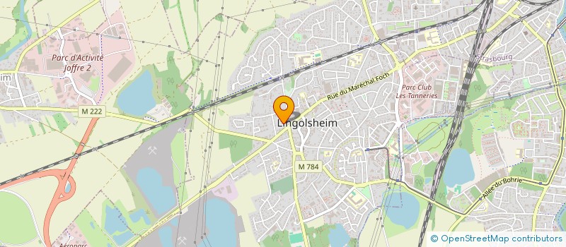 localisation de l'entreprise SCI ABANOZ EL AAMRI  LINGOLSHEIM