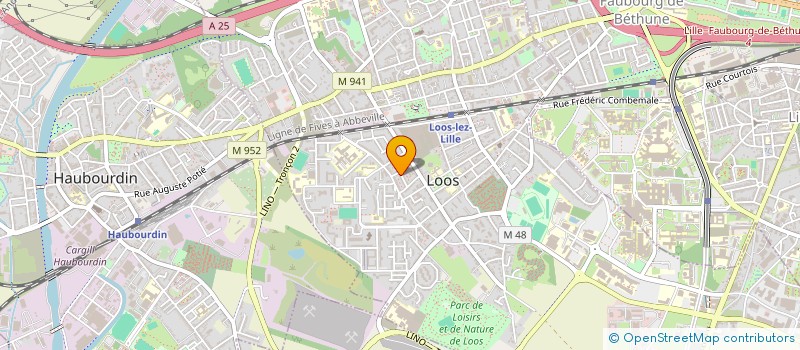 localisation de l'entreprise SCI ABAZEL  LOOS