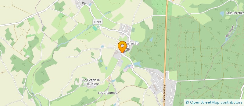 localisation de l'entreprise SCI ABB  BOURNEAU