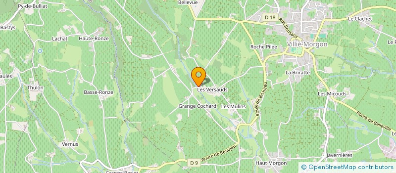 localisation de l'entreprise SCI ABBA  VILLIE-MORGON