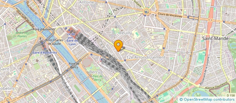 localisation de l'entreprise SCI ABBE  PARIS