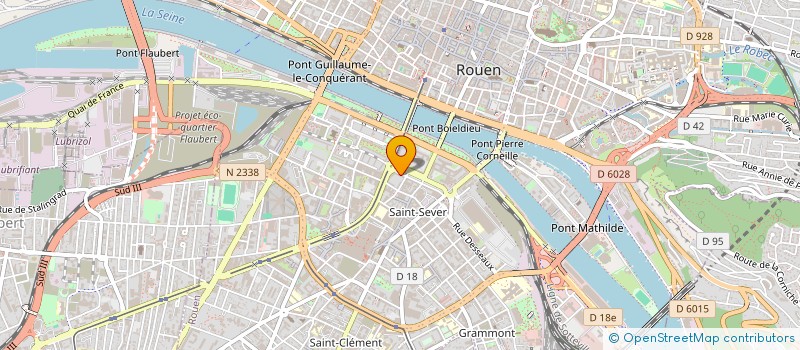 localisation de l'entreprise SCI ABBE DE L EPEE à ROUEN