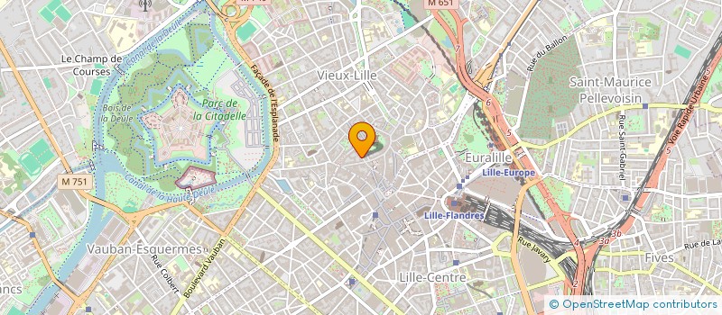 localisation de l'entreprise SCI ABBE PANIER à LILLE