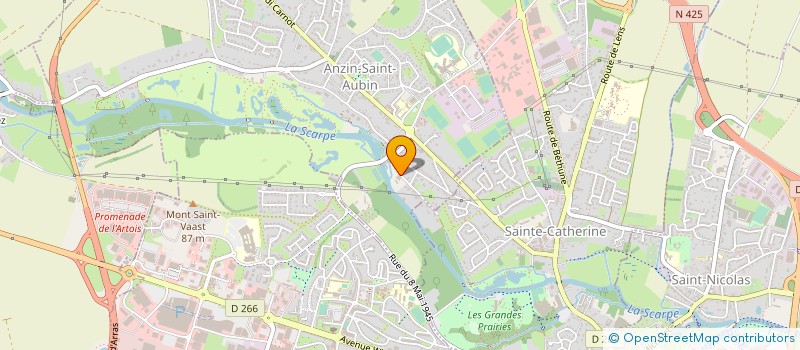 localisation de l'entreprise SCI ABBEVILLE INVESTISSEMENT  ANZIN-SAINT-AUBIN