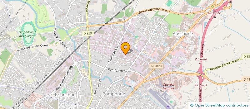 localisation de l'entreprise SCI ABBEY ROAD  MONTAUBAN