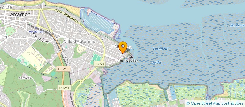 localisation de l'entreprise SCI ABBEY ROAD CAFE  ARCACHON