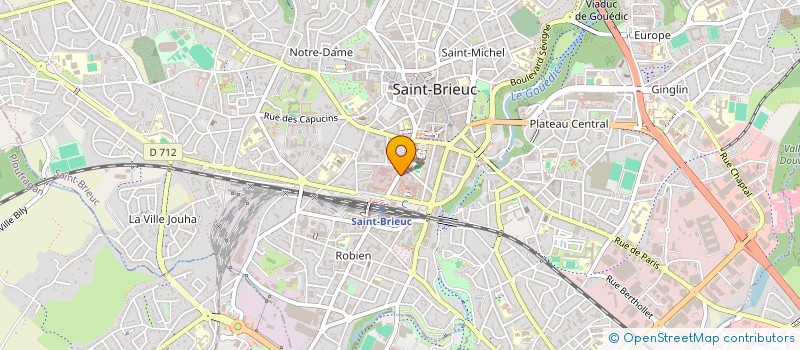 localisation de l'entreprise SCI ABBEY VALLEY  SAINT-BRIEUC