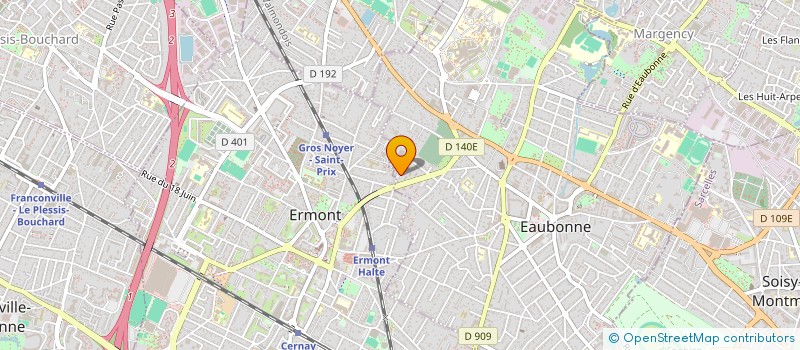 localisation de l'entreprise SCI ABBM 95 à EAUBONNE