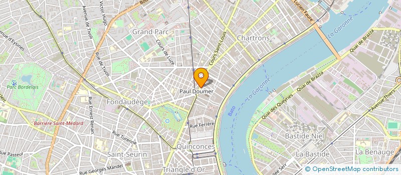 localisation de l'entreprise SCI ABC  BORDEAUX