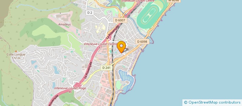 localisation de l'entreprise SCI ABC à VILLENEUVE-LOUBET