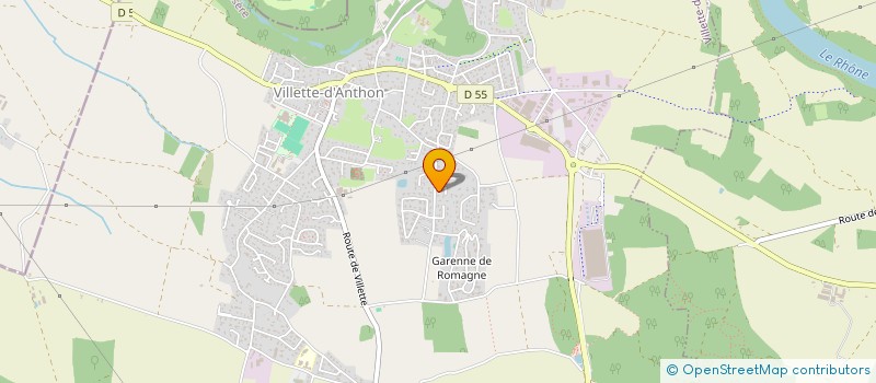 localisation de l'entreprise SCI ABC  VILLETTE-D'ANTHON