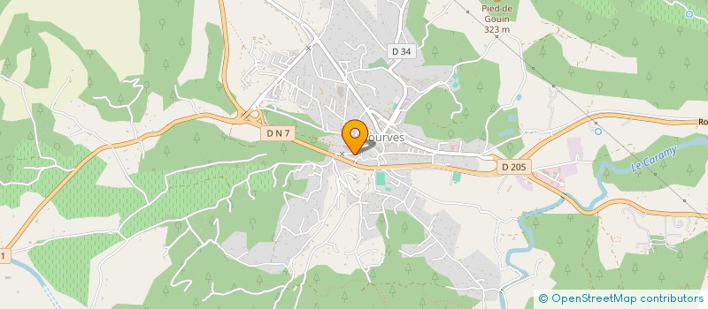 localisation de l'entreprise SCI ABC à TOURVES