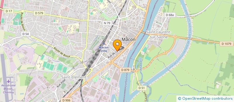 localisation de l'entreprise SCI ABC à MACON