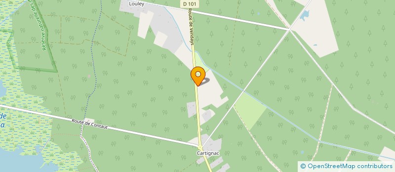 localisation de l'entreprise SCI ABC CAMPING  HOURTIN