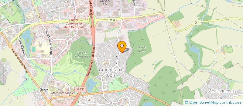 localisation de l'entreprise SCI ABC CASTILLO  METZ