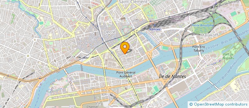 localisation de l'entreprise SCI ABCC à NANTES