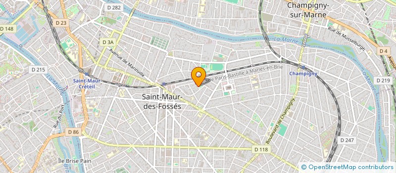 localisation de l'entreprise SCI ABCC à SAINT-MAUR-DES-FOSSES