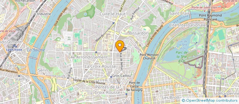 localisation de l'entreprise SCI ABCNF  LYON