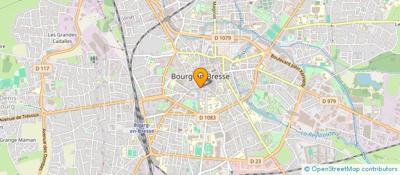 localisation de l'entreprise SCI ABCP IMMOBILIER à BOURG-EN-BRESSE