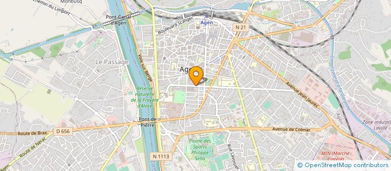 localisation de l'entreprise SCI ABCPE à BIDART