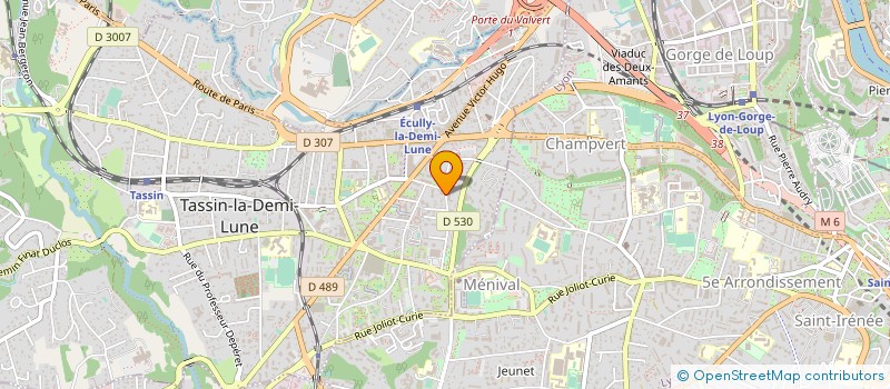 localisation de l'entreprise SCI ABCSICE  TASSIN-LA-DEMI-LUNE