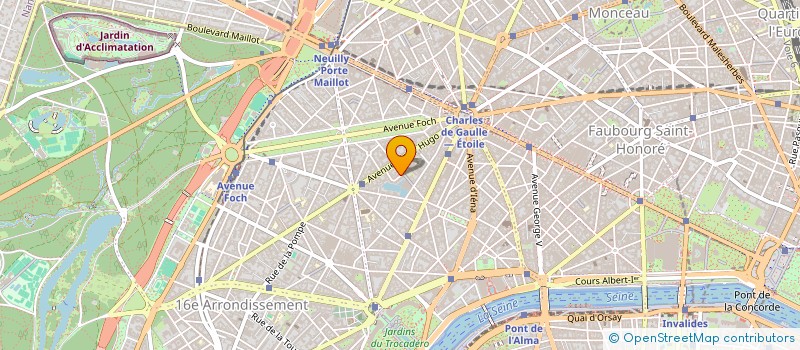 localisation de l'entreprise SCI ABCV PATRIMOINE  PARIS