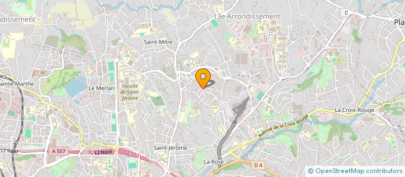 localisation de l'entreprise SCI ABD à MARSEILLE