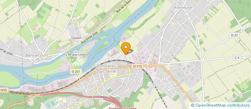 localisation de l'entreprise SCI ABDEL INVEST  FRENEUSE