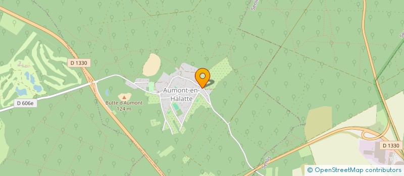 localisation de l'entreprise SCI ABDERHAMANI THIERRY  AUMONT-EN-HALATTE