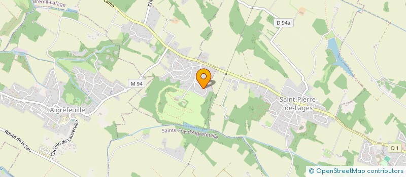 localisation de l'entreprise SCI ABDF  DREMIL-LAFAGE