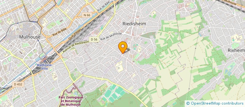 localisation de l'entreprise SCI ABDG  RIEDISHEIM